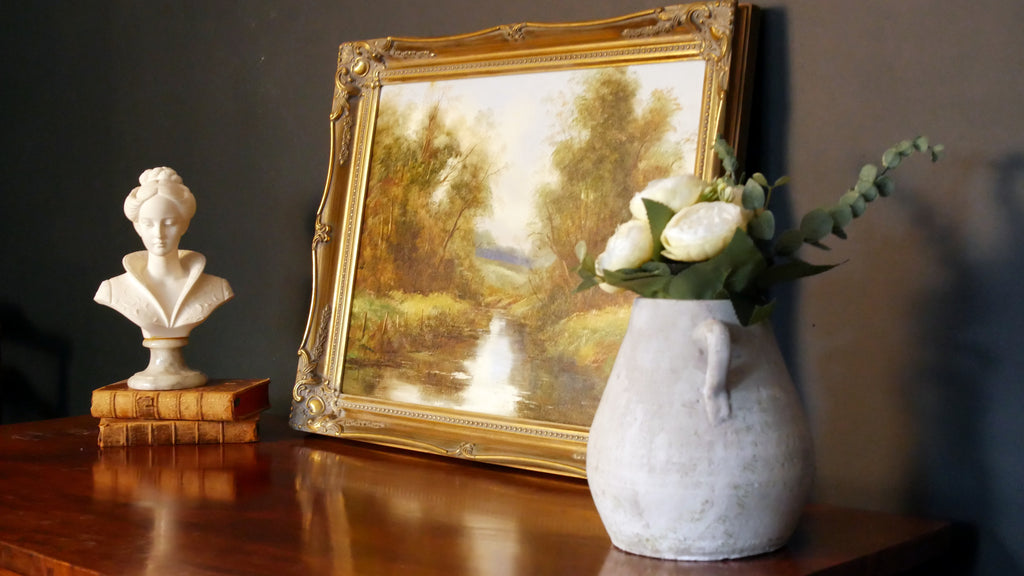 Vintage Landscape Oil Painting
