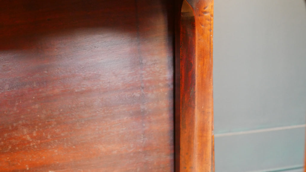 Georgian Console Side Hall Tea Table Mahogany Fold Over