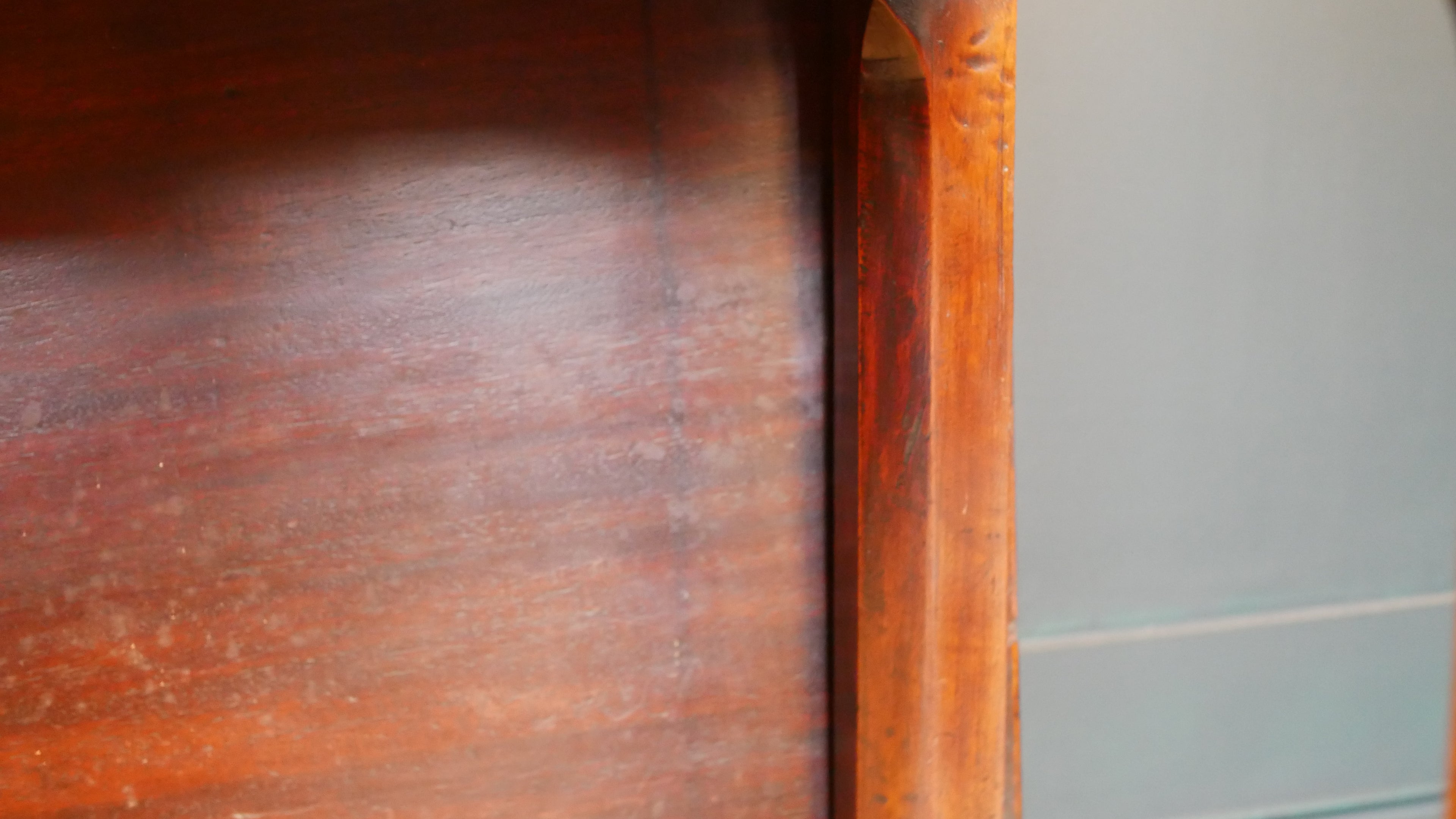 Georgian Console Side Hall Tea Table Mahogany Fold Over