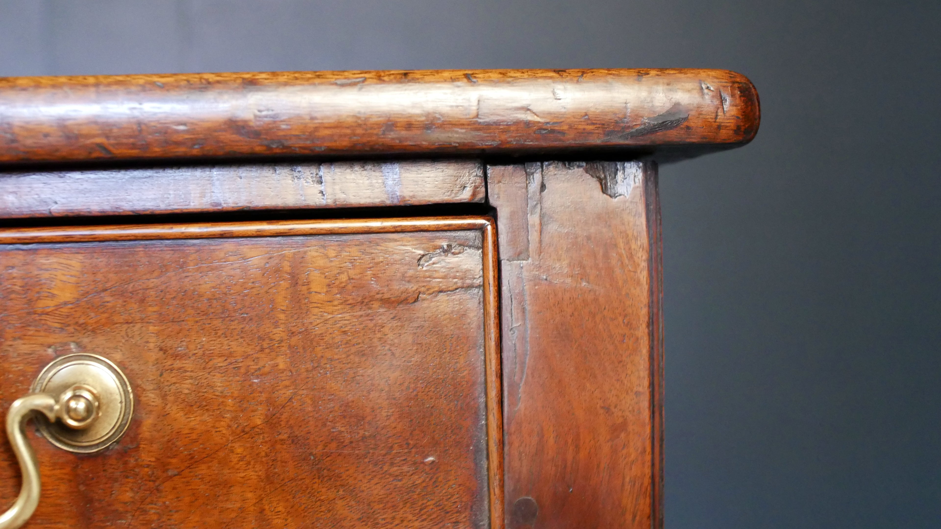 Georgian Console Side Hall Tea Table Mahogany Fold Over