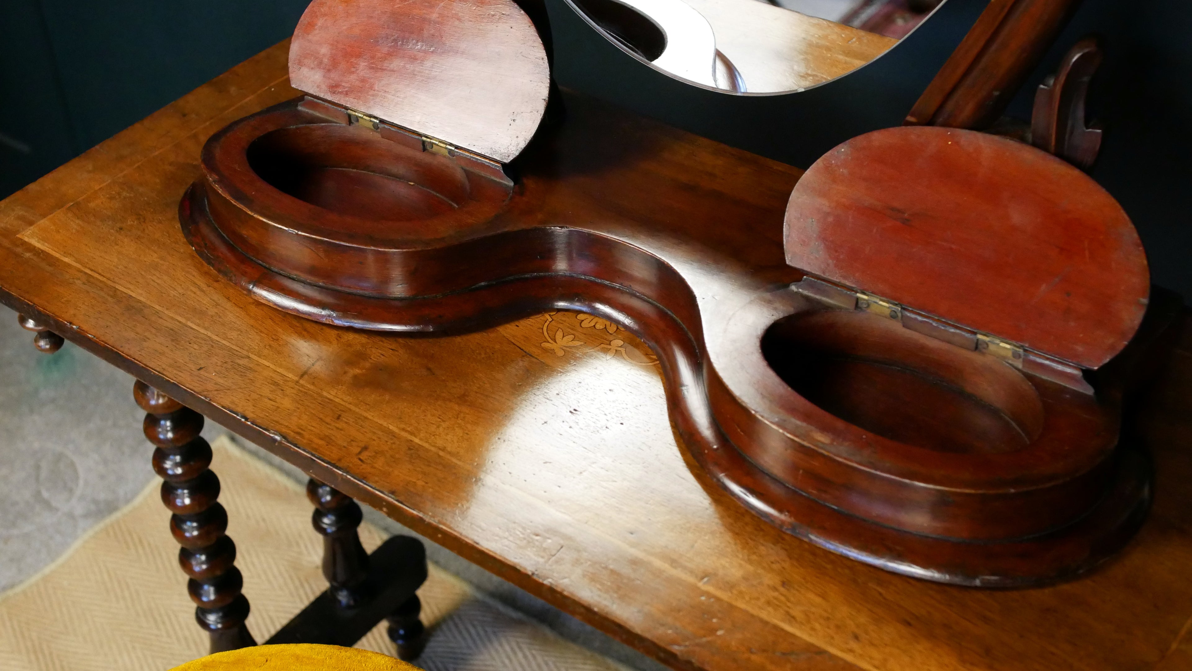 Victorian Oval Dress Mirror