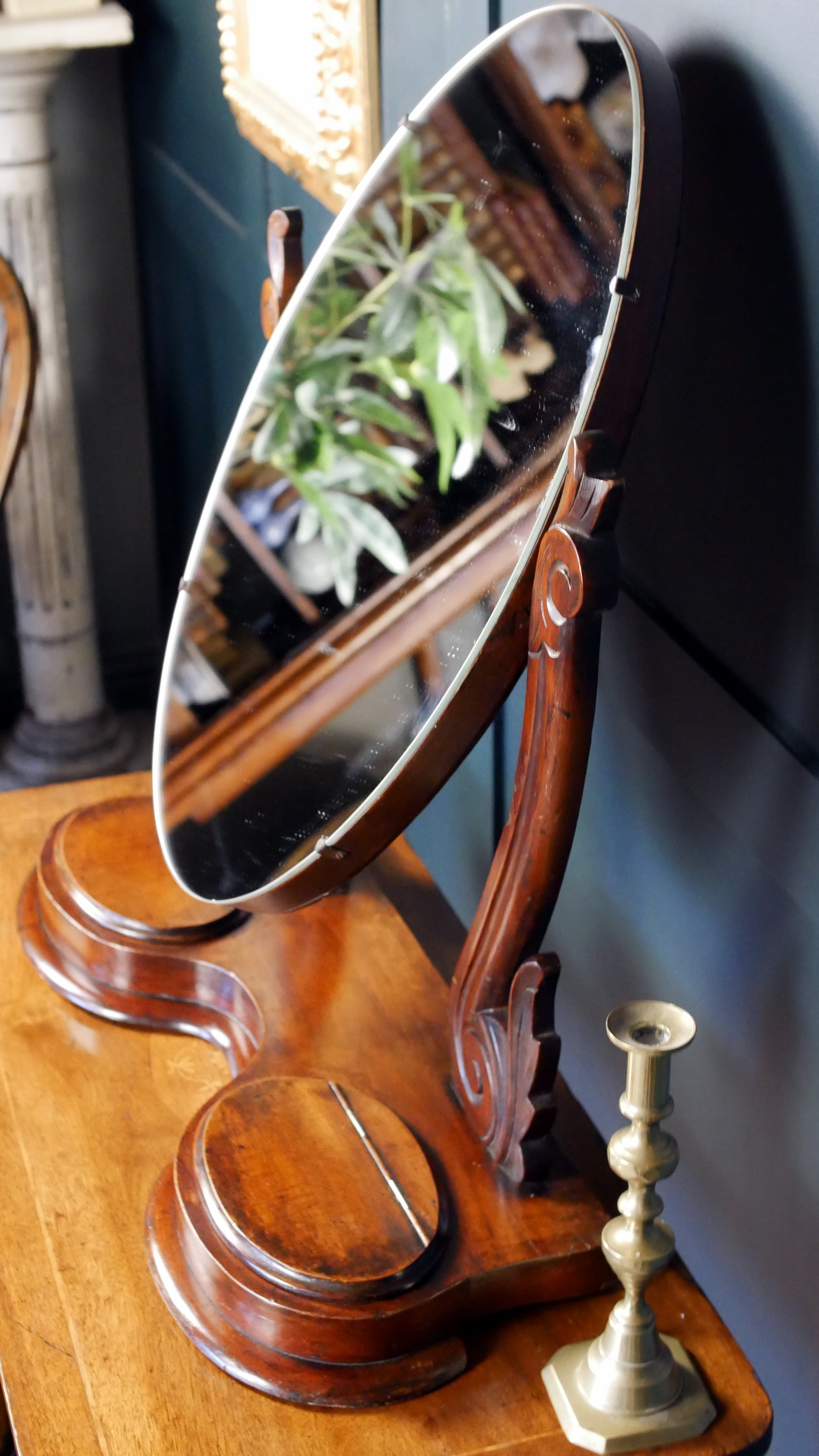 Victorian Oval Dress Mirror
