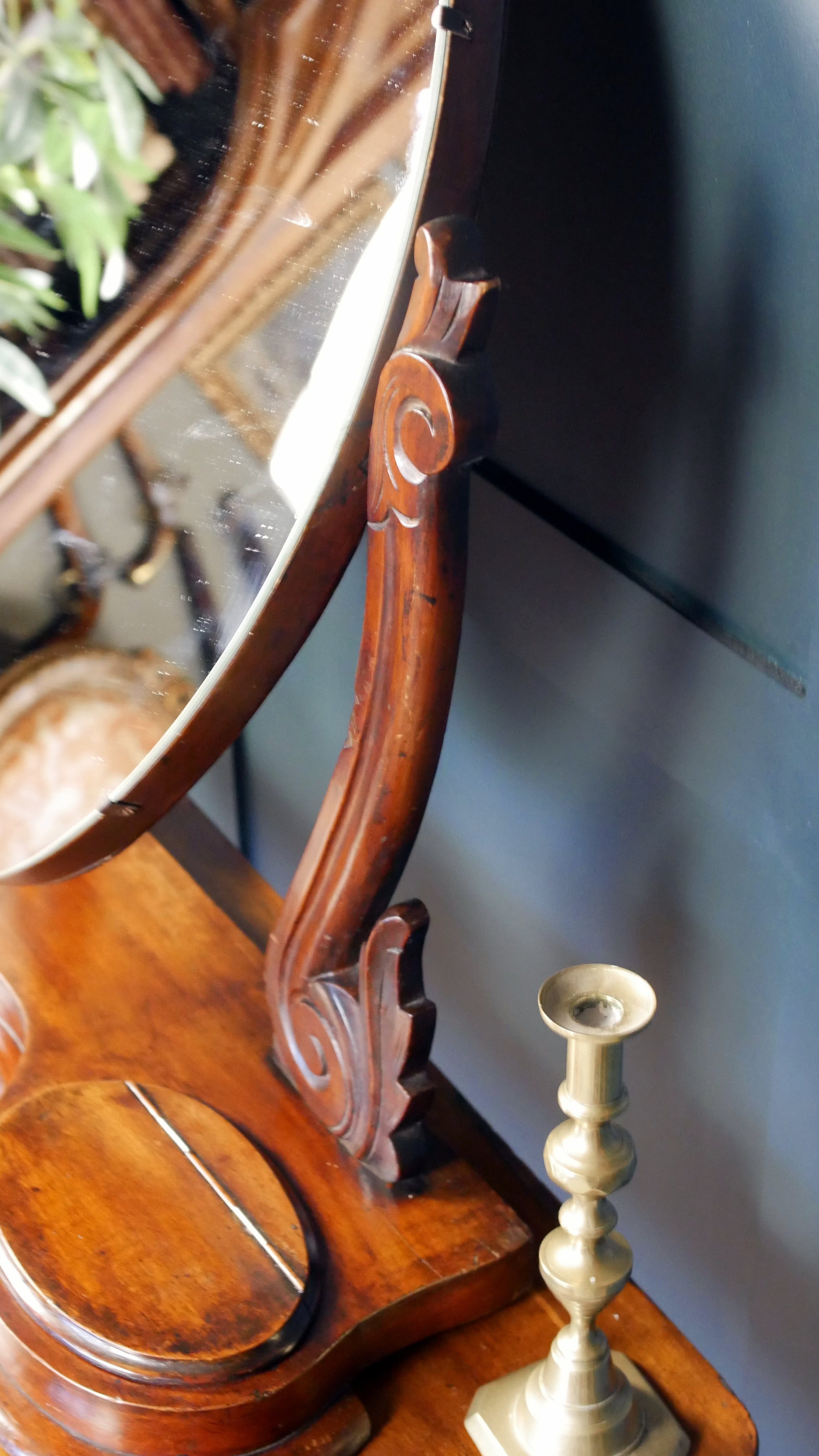 Victorian Oval Dress Mirror