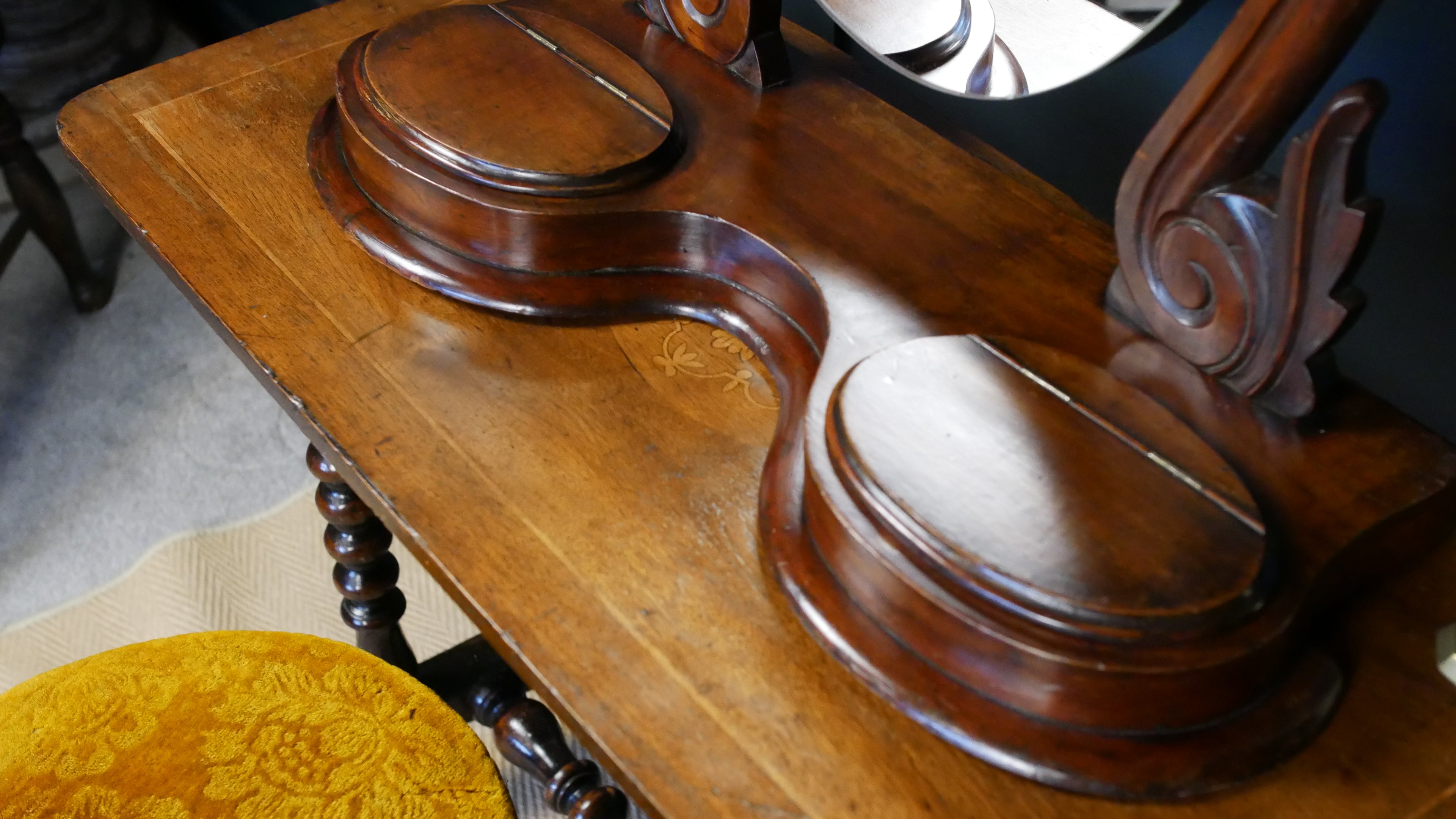 Victorian Oval Dress Mirror