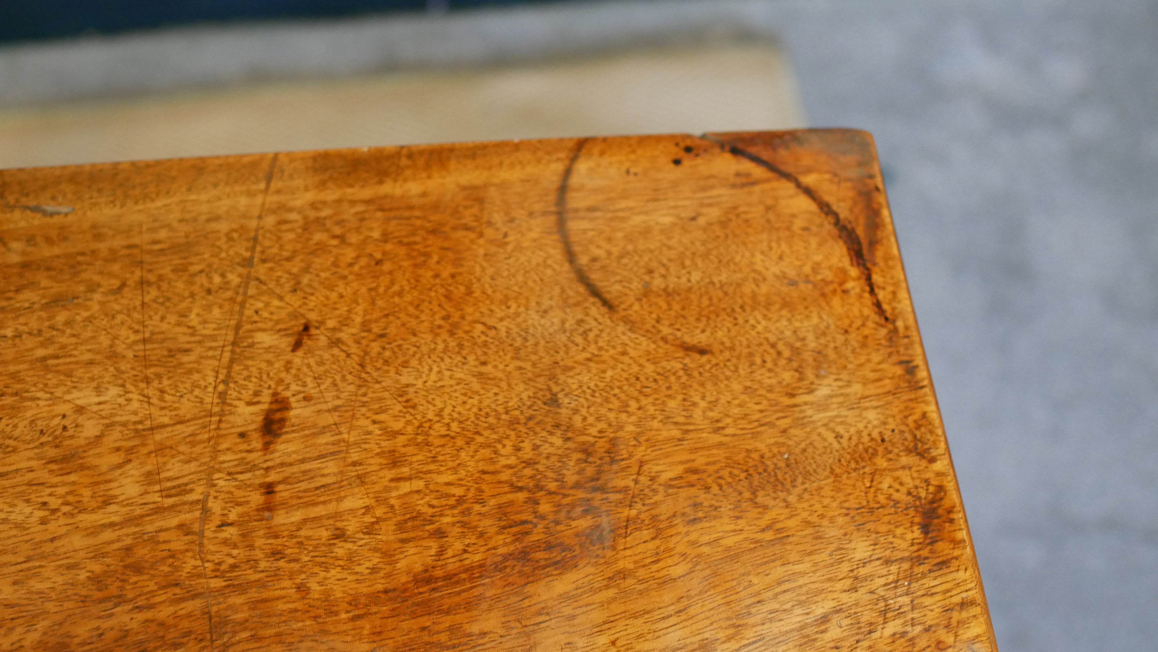Antique William IV Mahogany Fold Over Tea Table