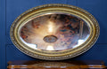 Victorian Gold Painted Oval Mirror