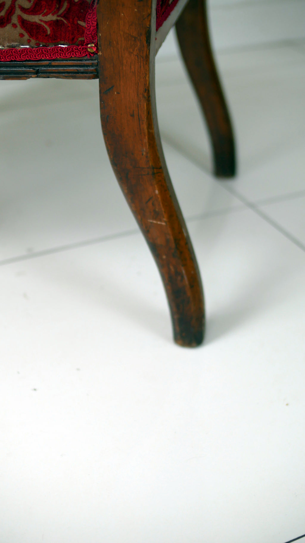 Victorian Carved Oak Throne Chair