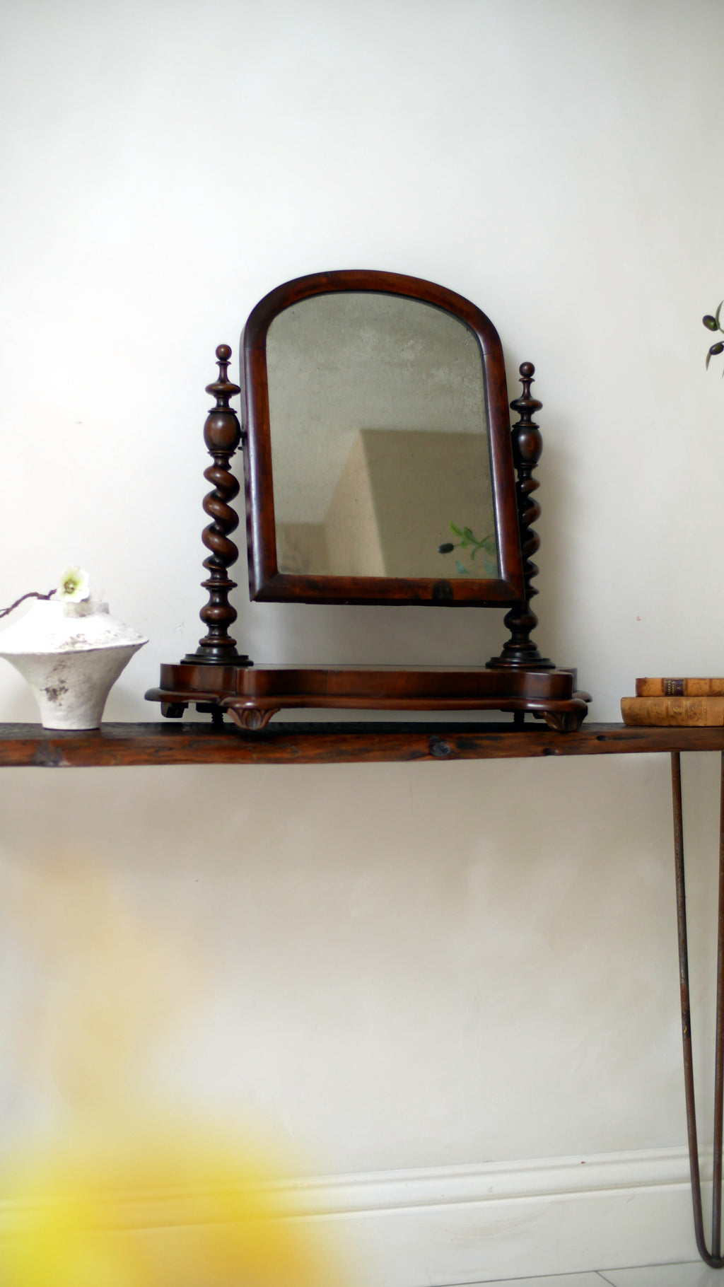 19th Century Victorian Toilet Table Mirror