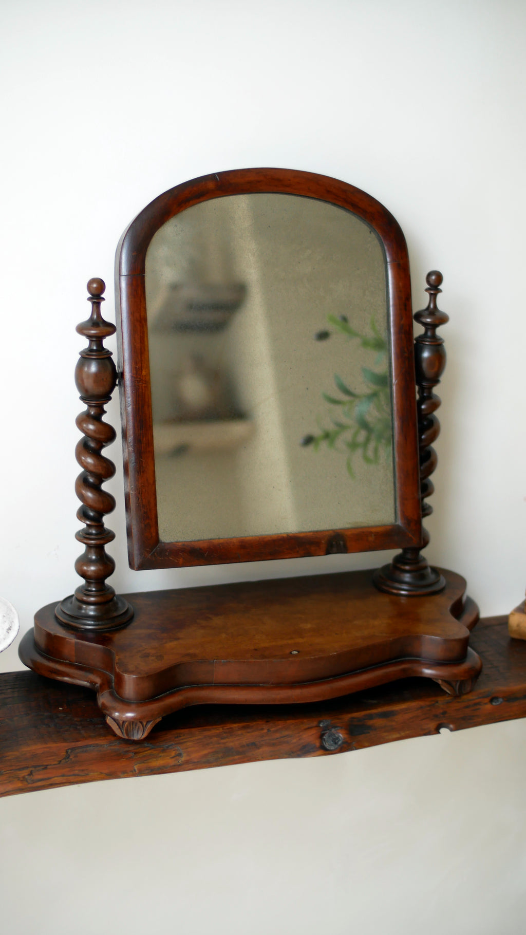 19th Century Victorian Toilet Table Mirror
