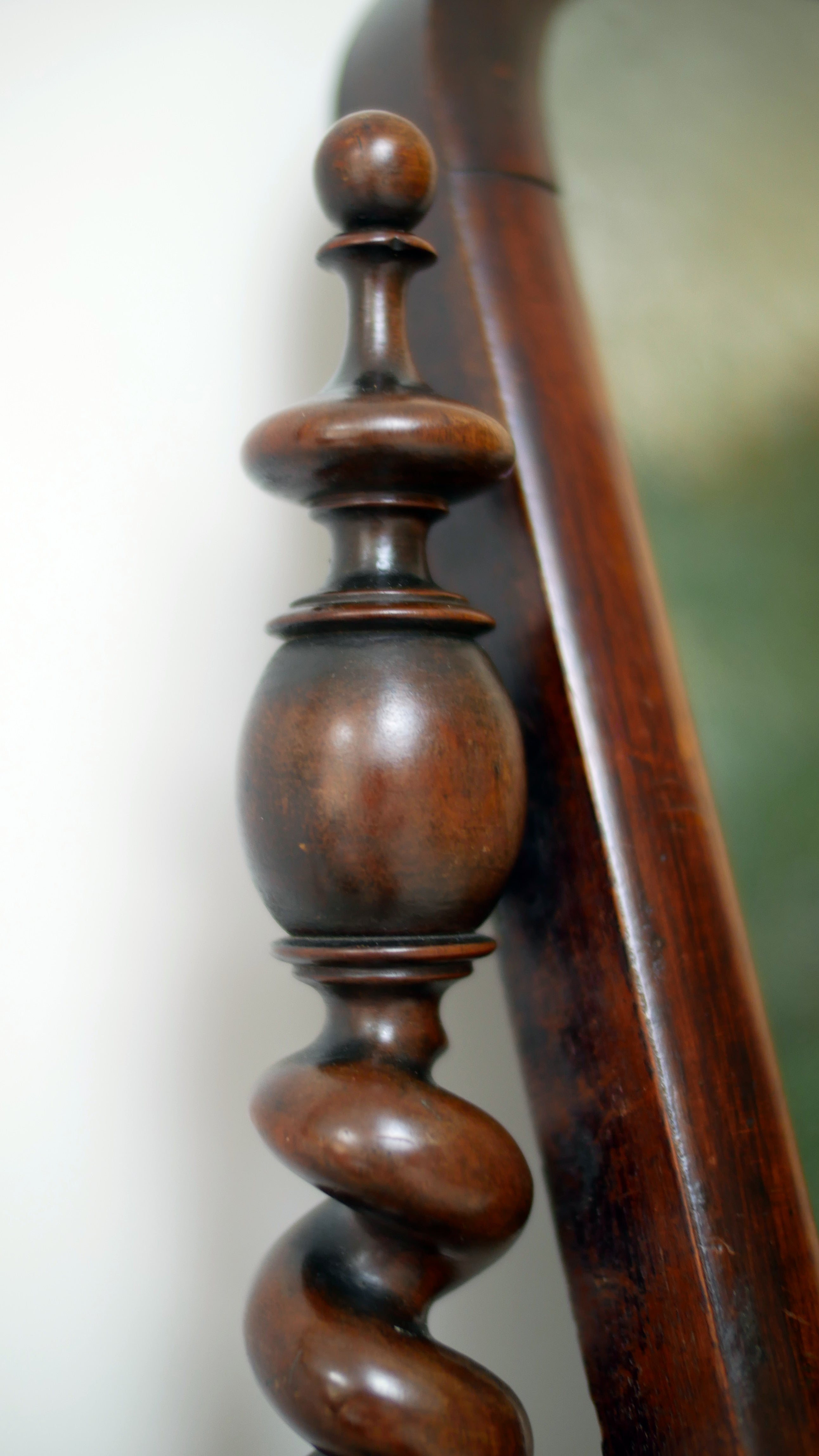 19th Century Victorian Toilet Table Mirror