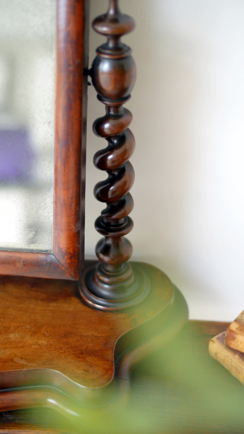 19th Century Victorian Toilet Table Mirror