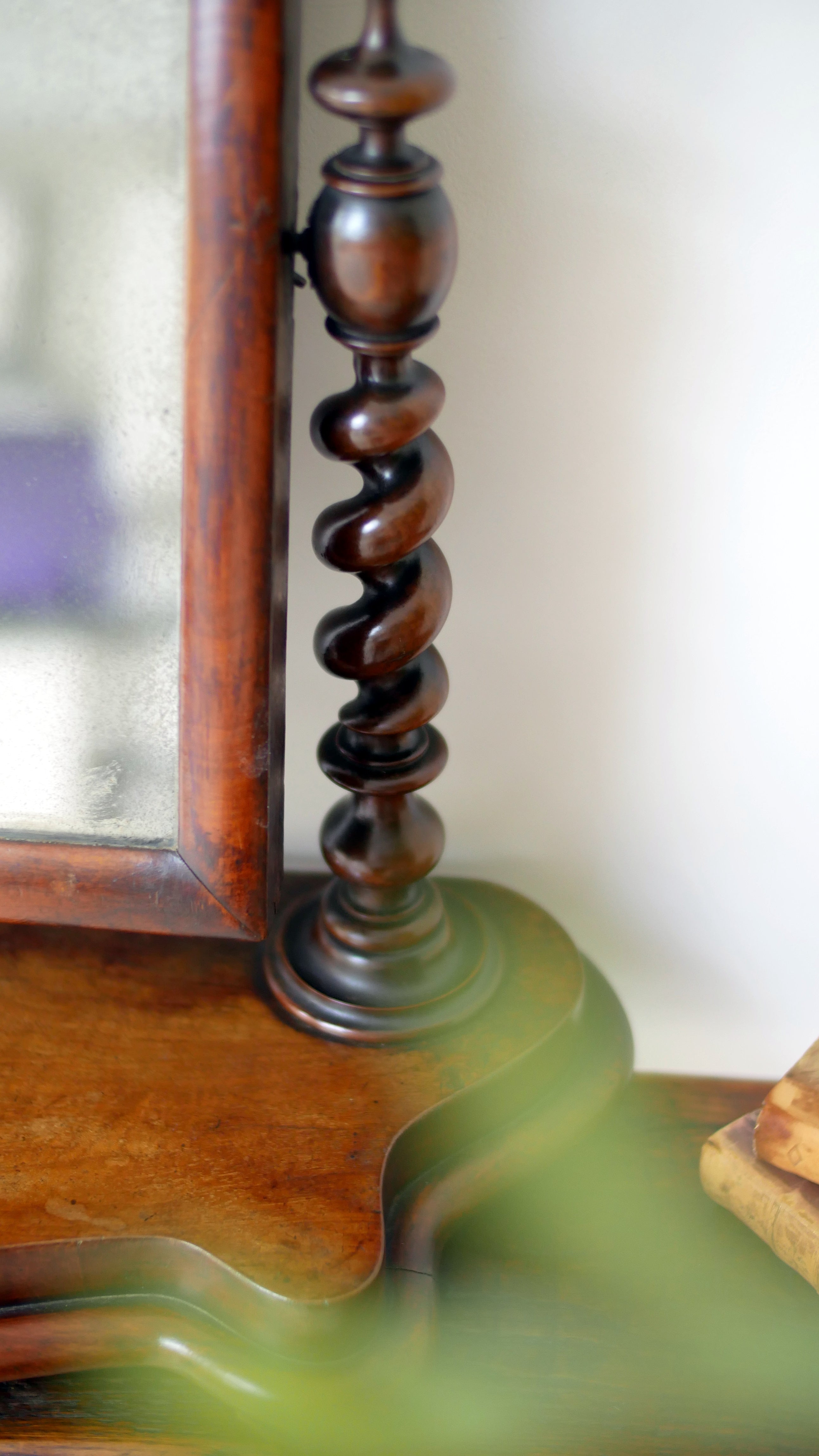19th Century Victorian Toilet Table Mirror