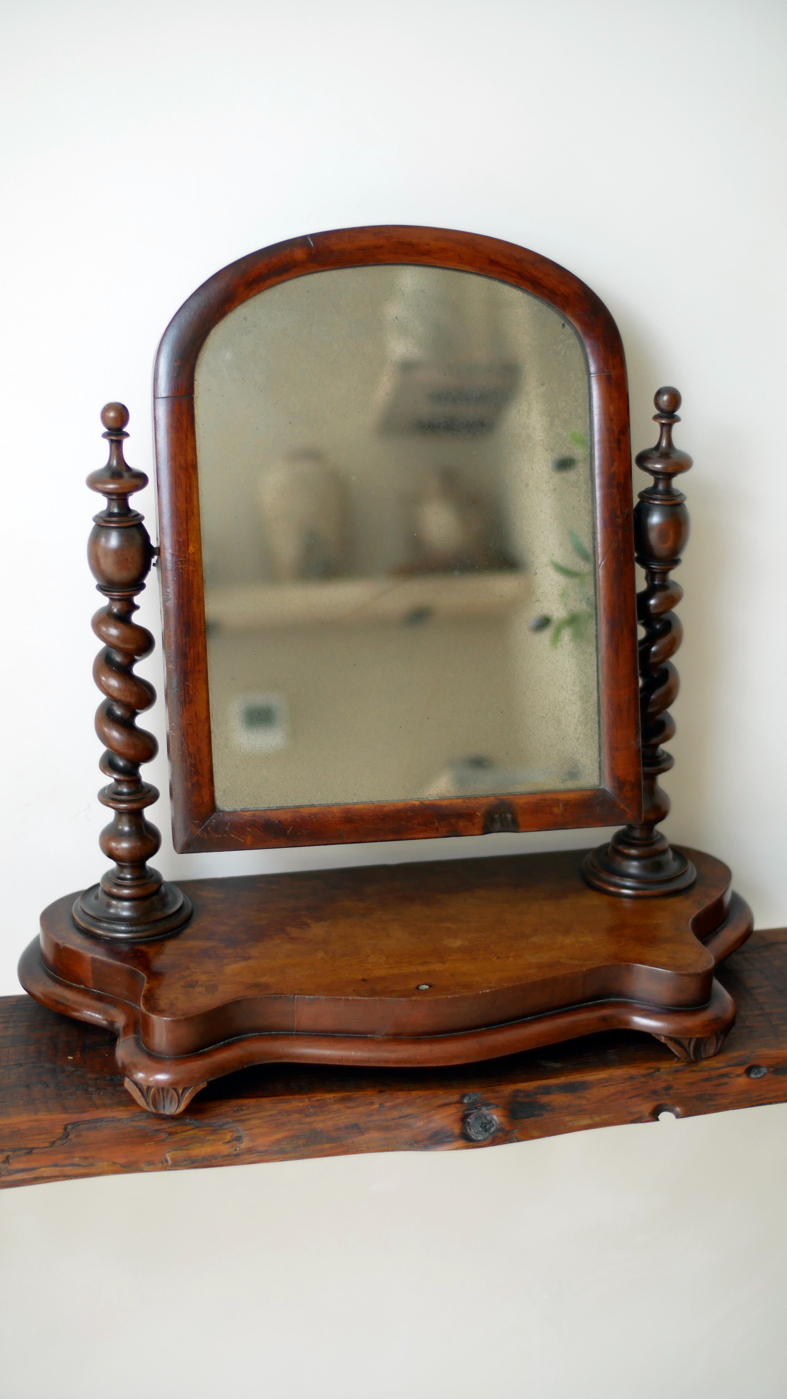 19th Century Victorian Toilet Table Mirror