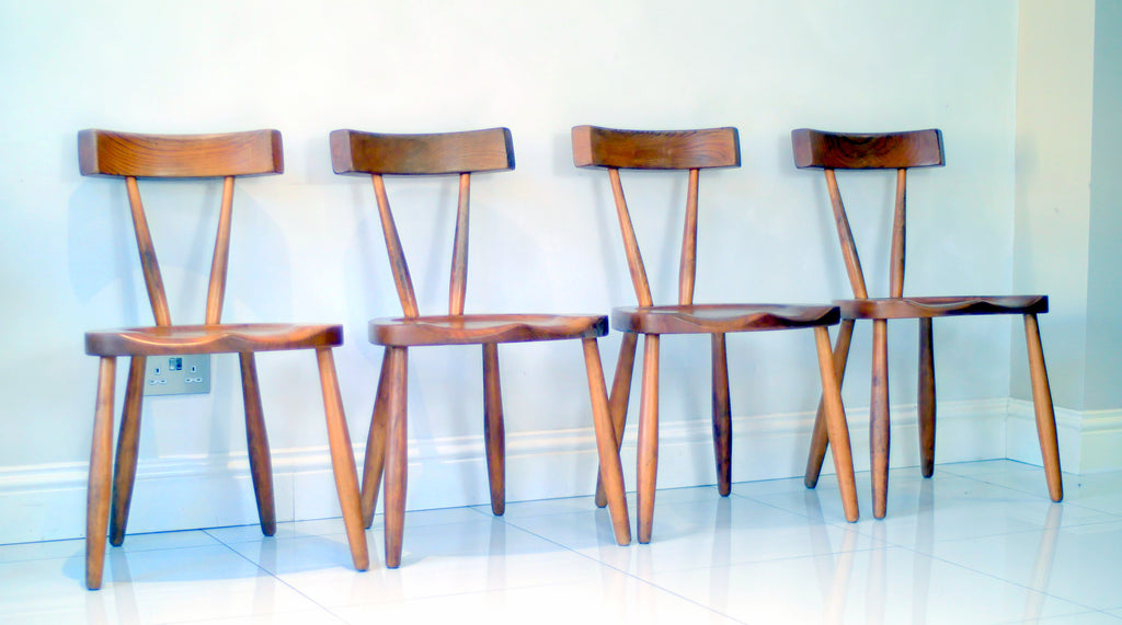 Vintage Mid Century Ercol Style Chairs