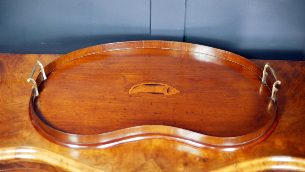 Edwardian Mahogany Tea Tray