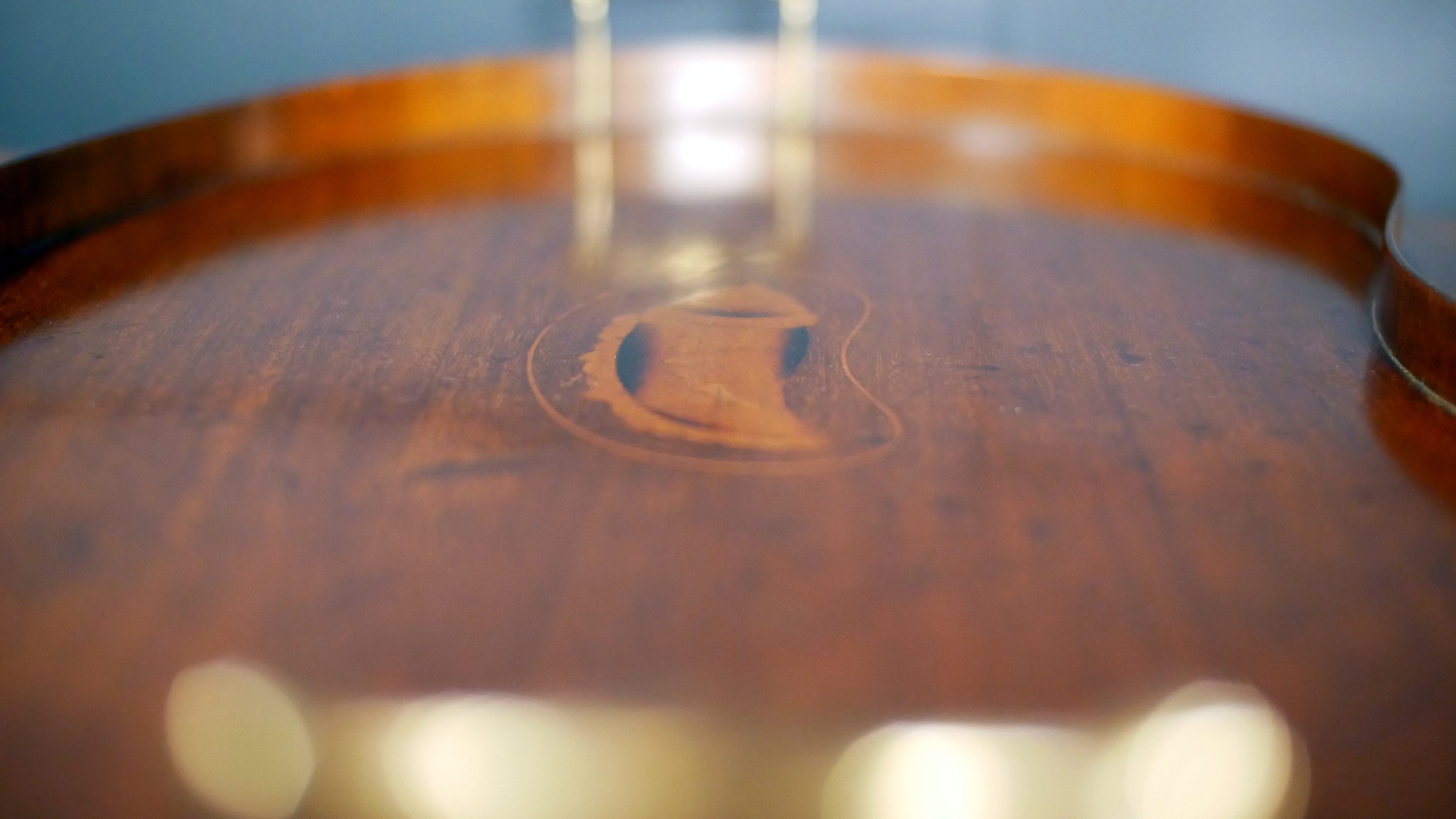 Edwardian Mahogany Tea Tray