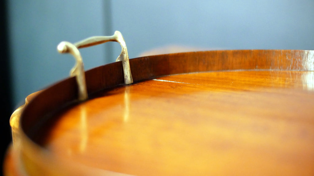 Edwardian Mahogany Tea Tray