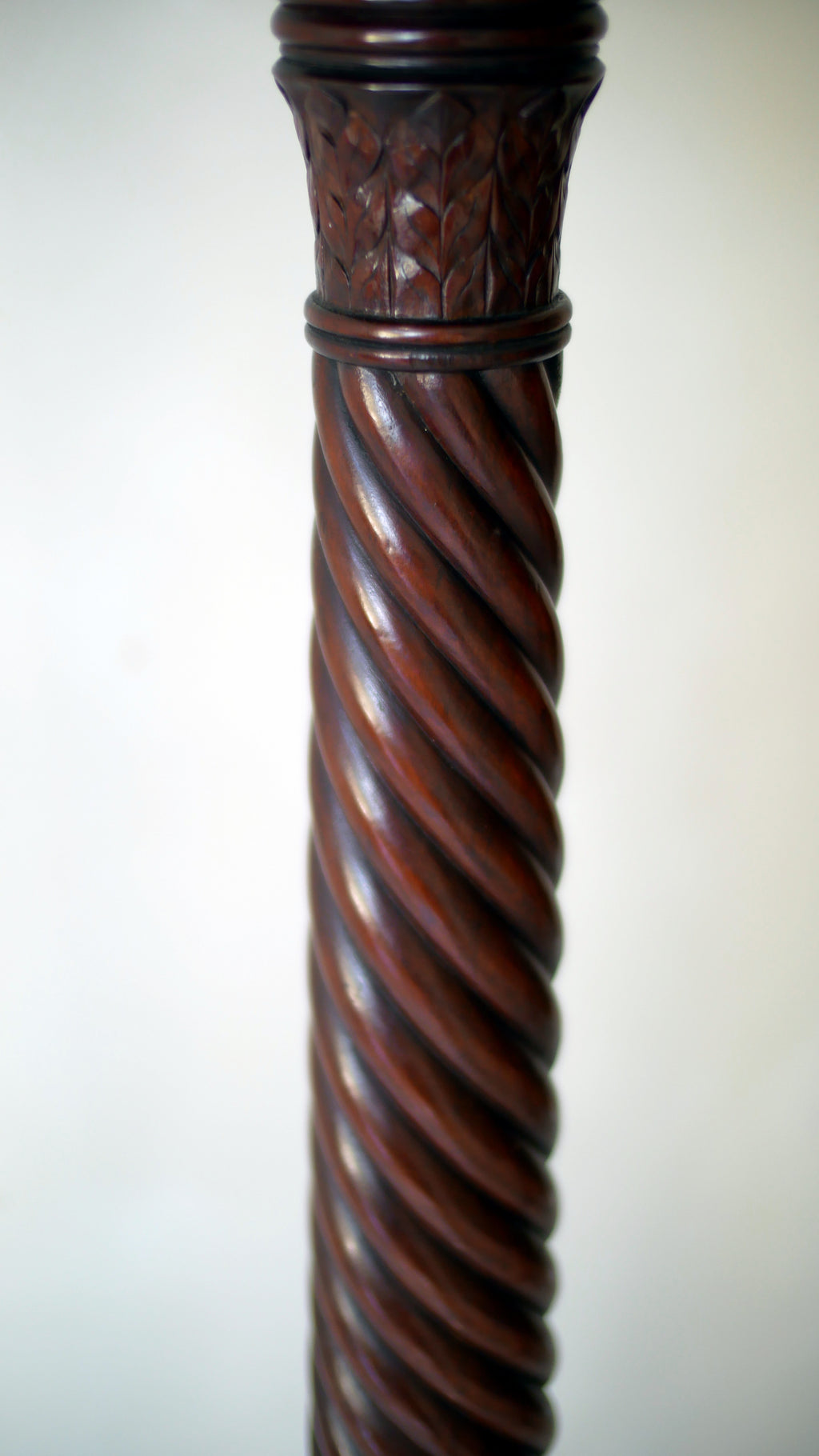 Victorian Pair of Antique Mahogany Torchère Stands