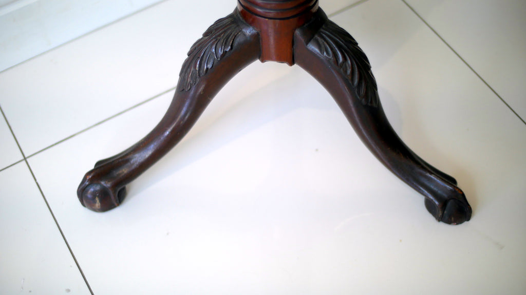 Victorian Pair of Antique Mahogany Torchère Stands