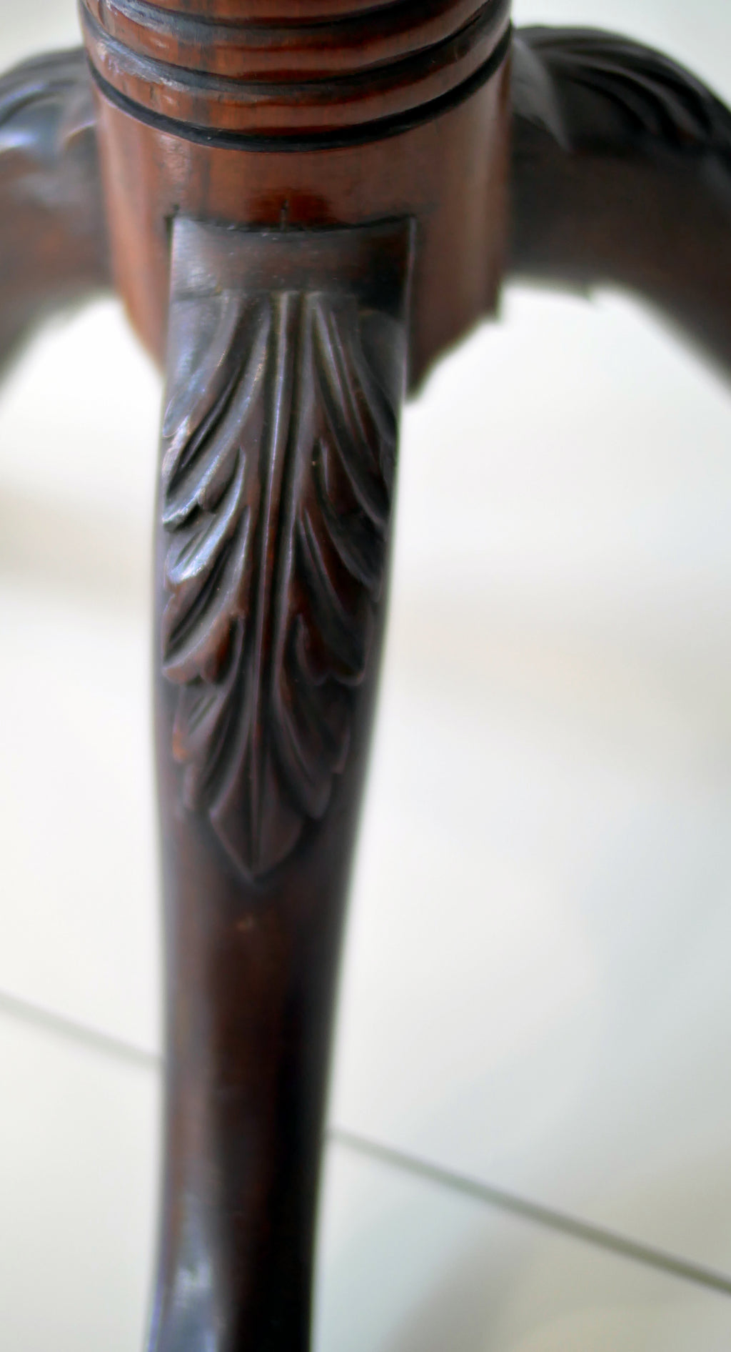 Victorian Pair of Antique Mahogany Torchère Stands