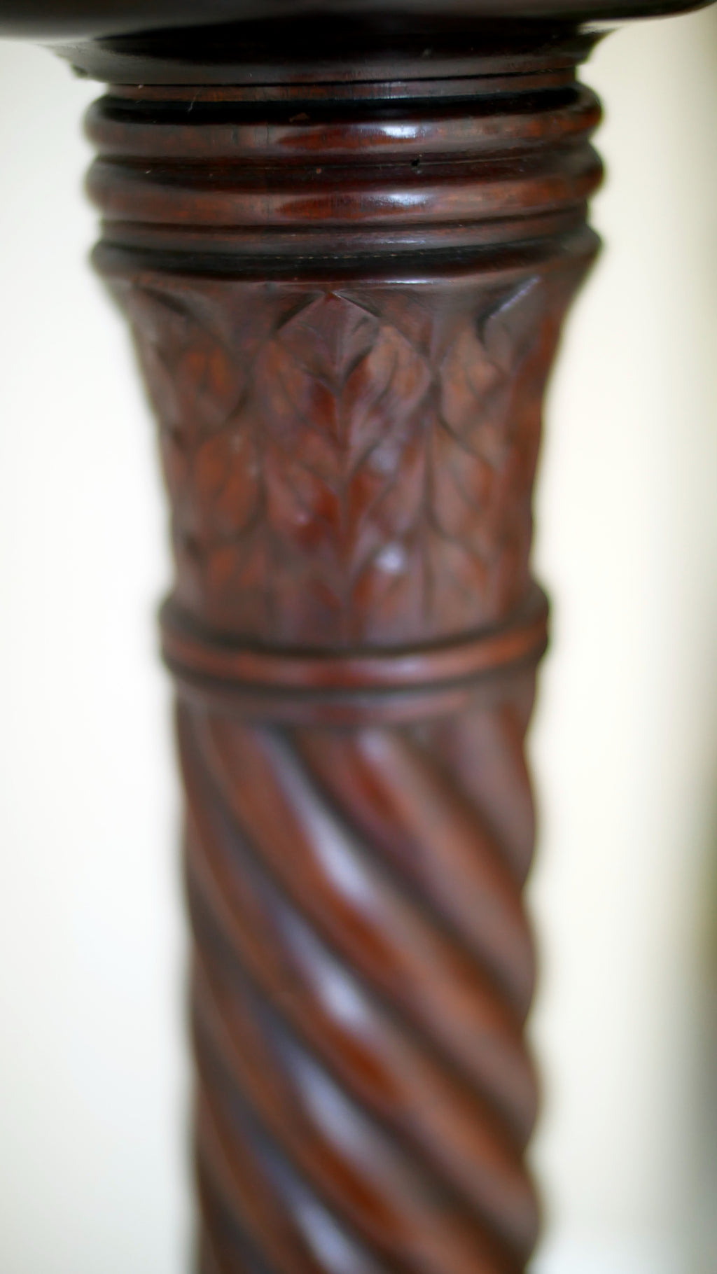 Victorian Pair of Antique Mahogany Torchère Stands