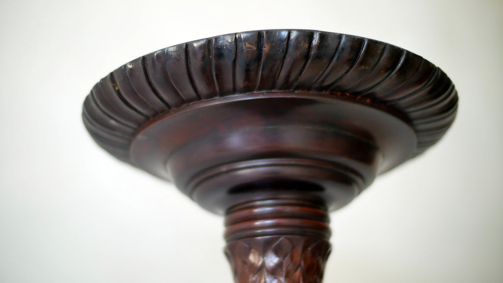 Victorian Pair of Antique Mahogany Torchère Stands