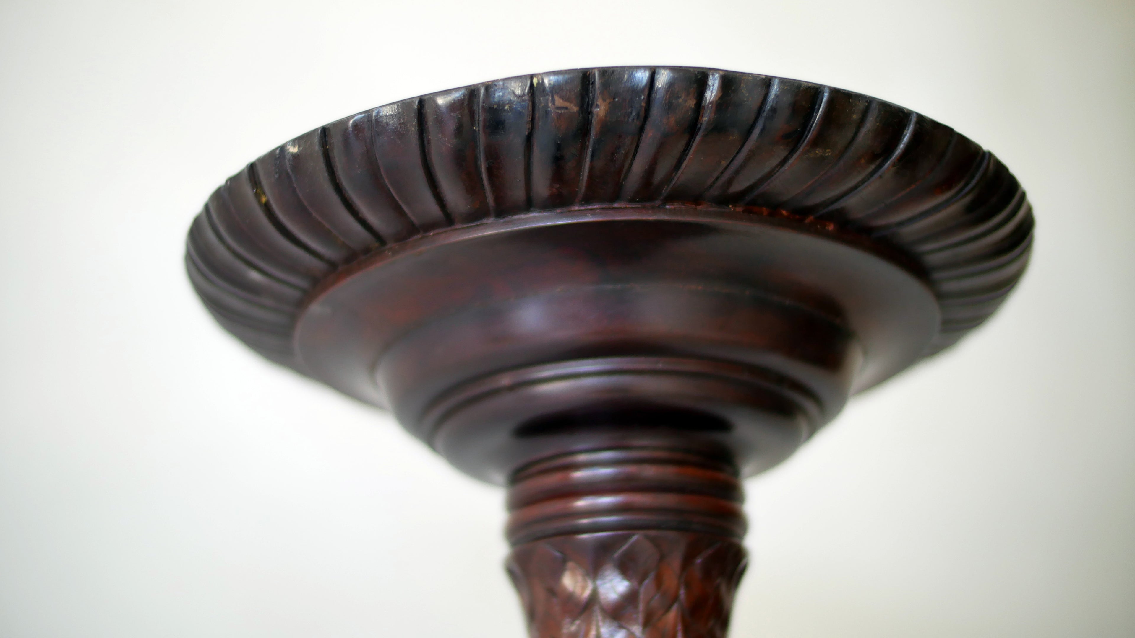 Victorian Pair of Antique Mahogany Torchère Stands