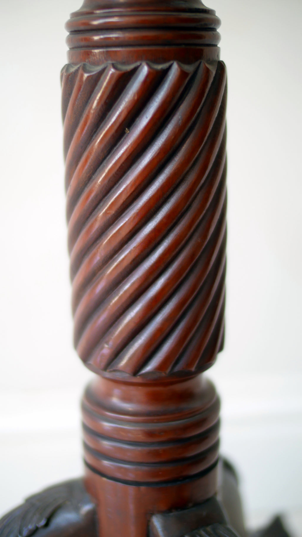 Victorian Pair of Antique Mahogany Torchère Stands