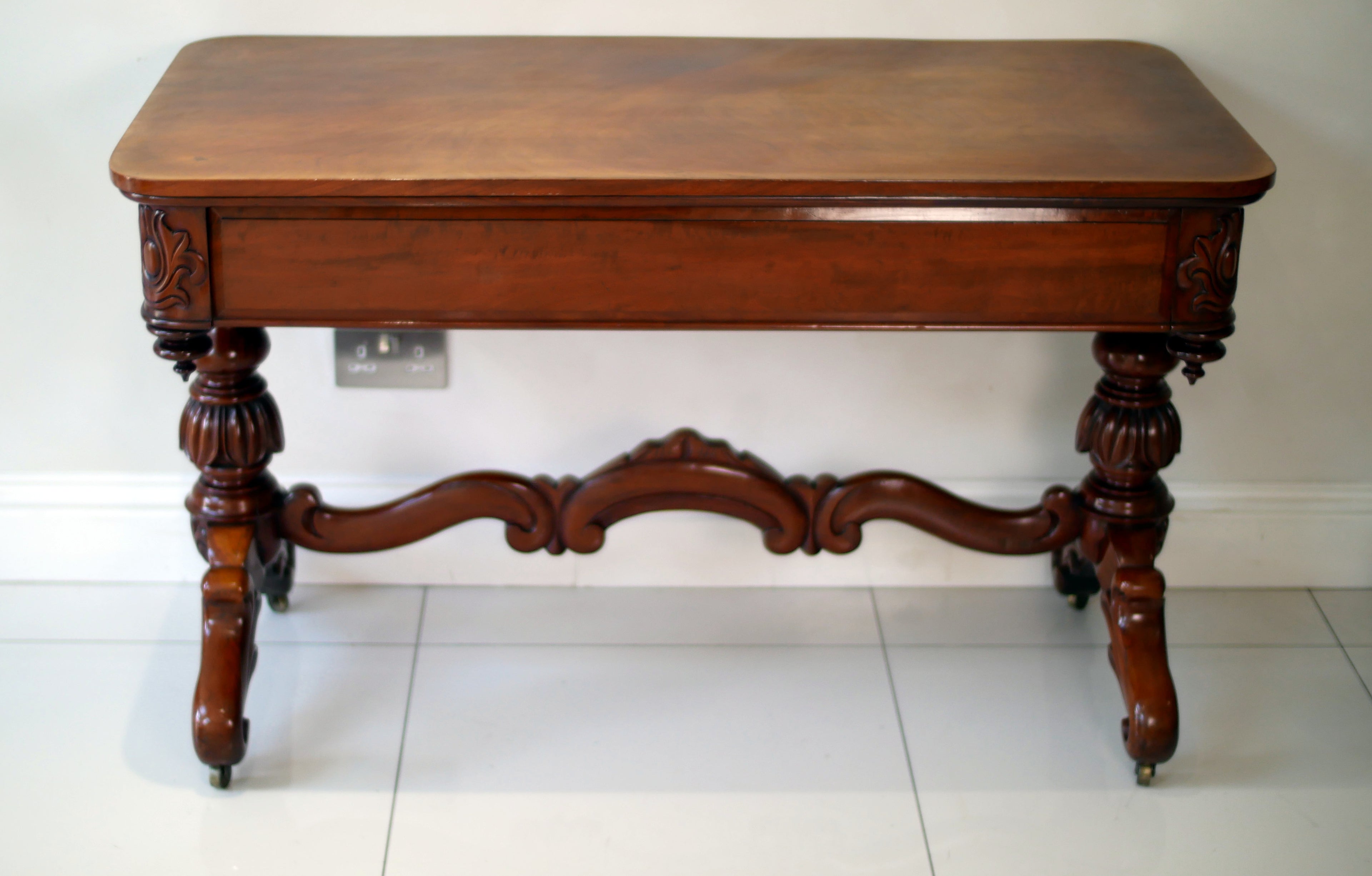 19th Century Victorian Library Table
