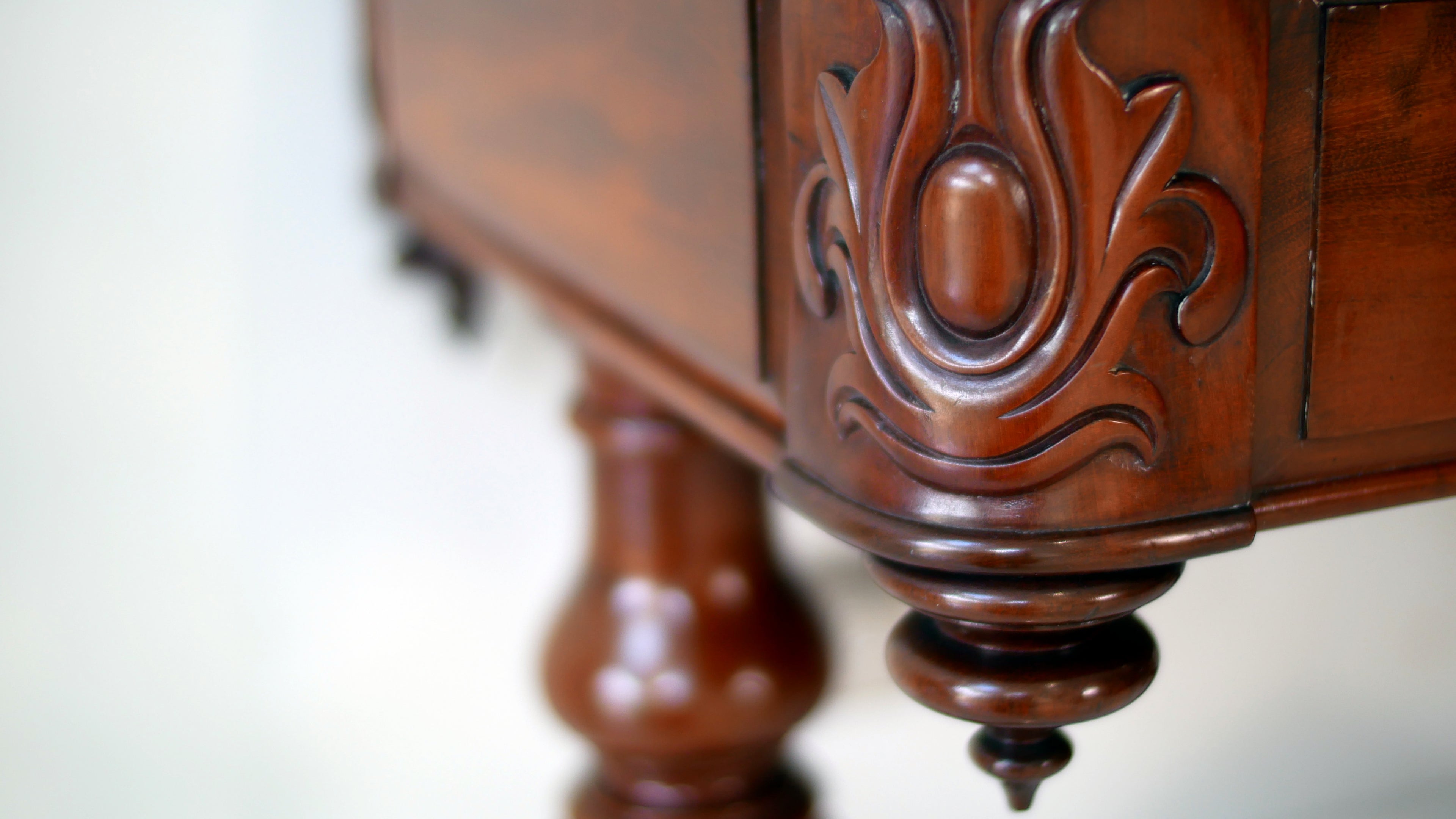 19th Century Victorian Library Table
