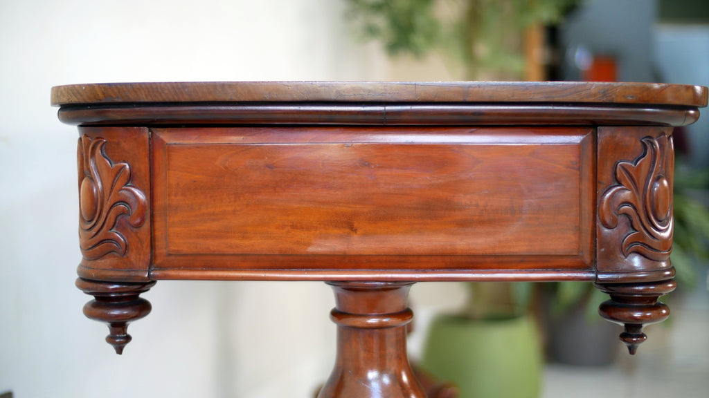 19th Century Victorian Library Table