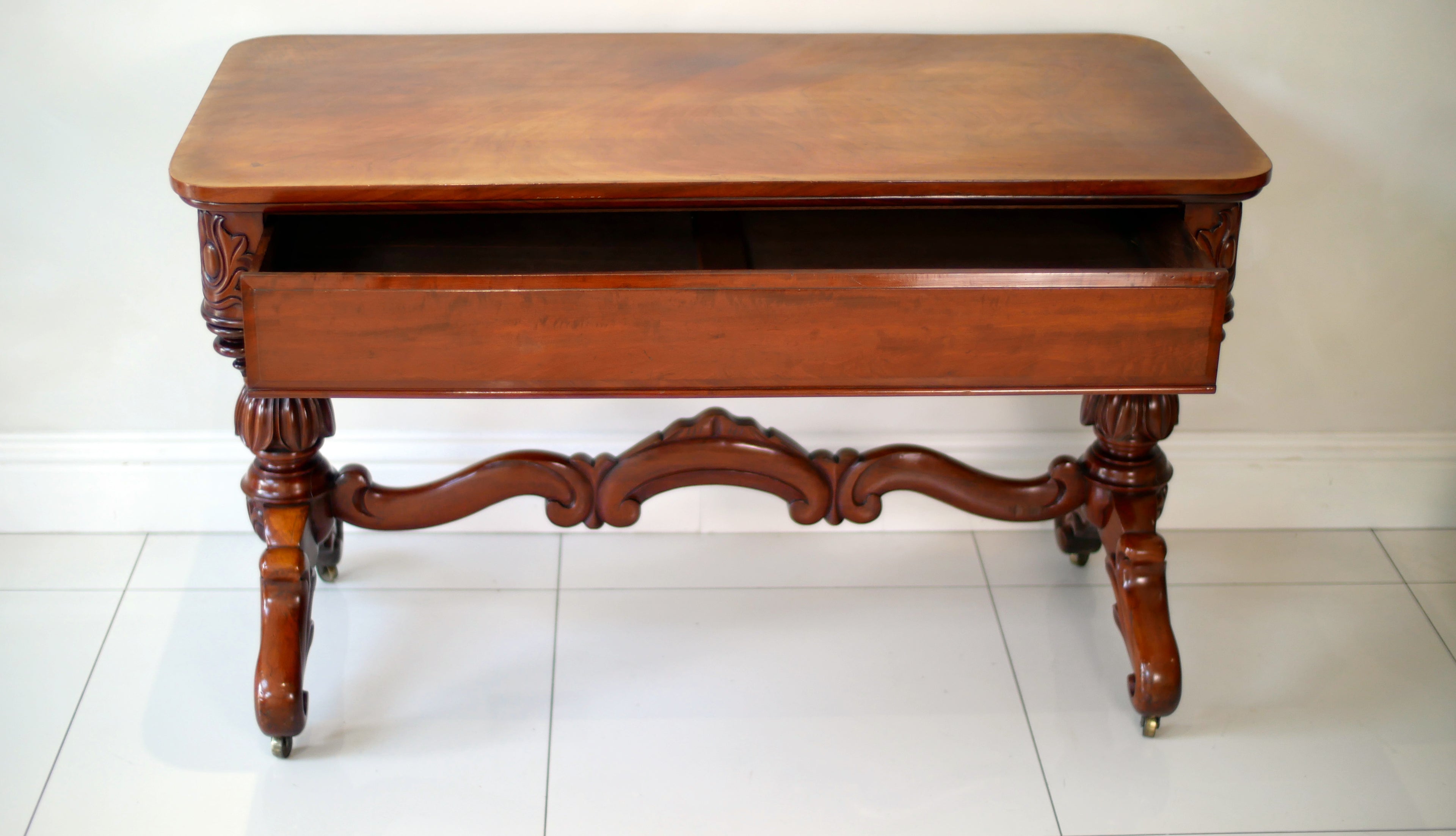 19th Century Victorian Library Table