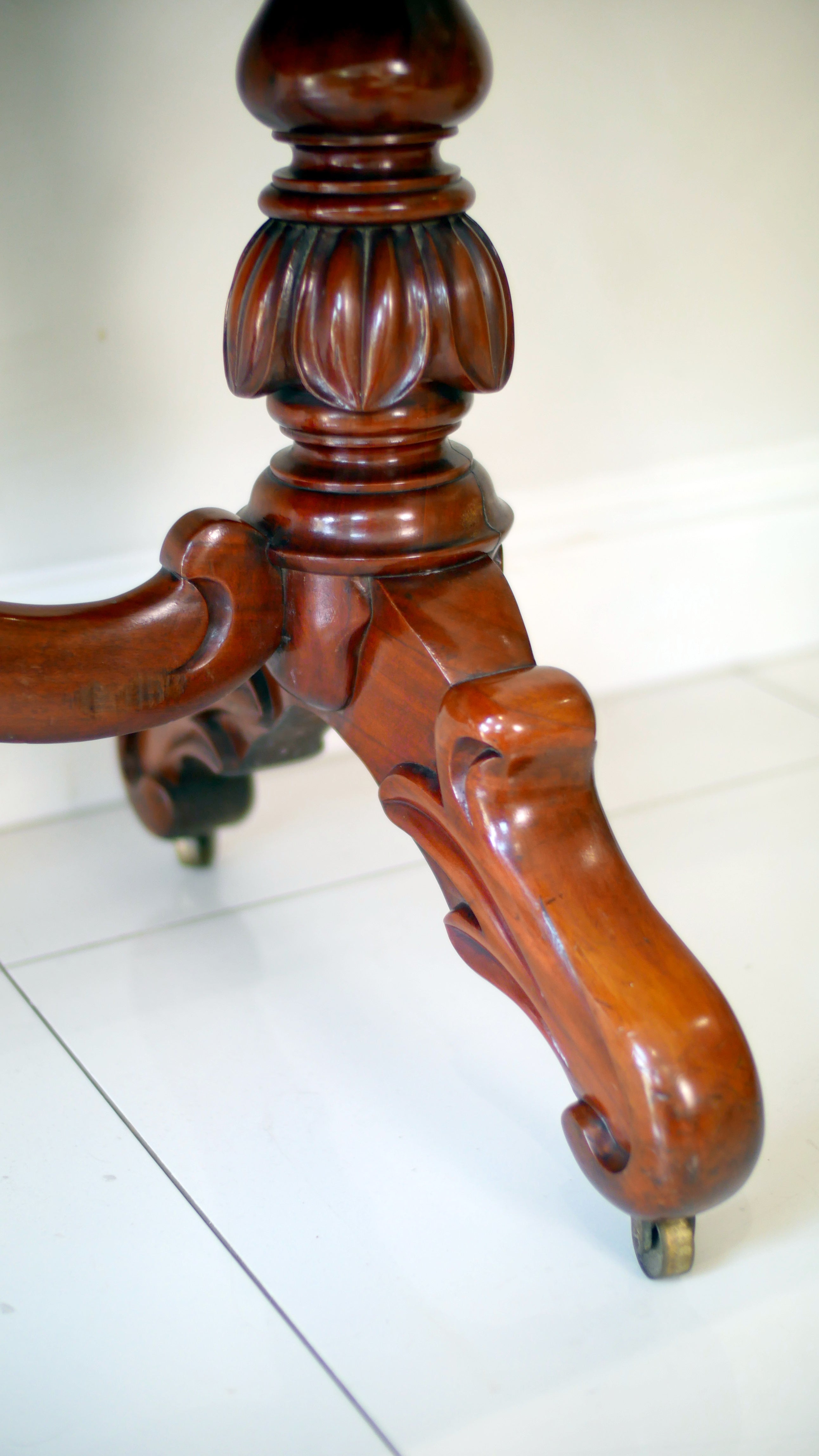 19th Century Victorian Library Table