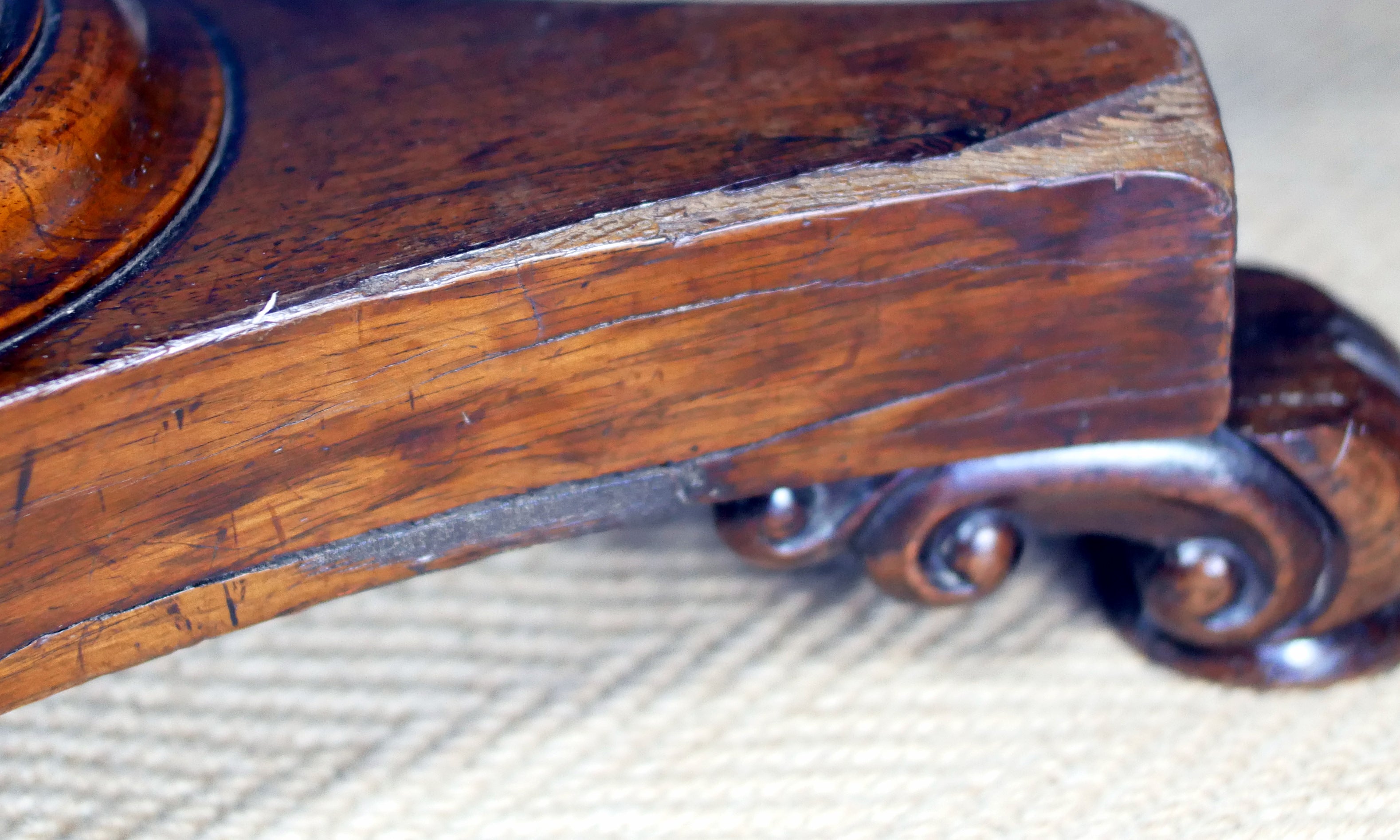 Willaim IV Piano Vanity Stool