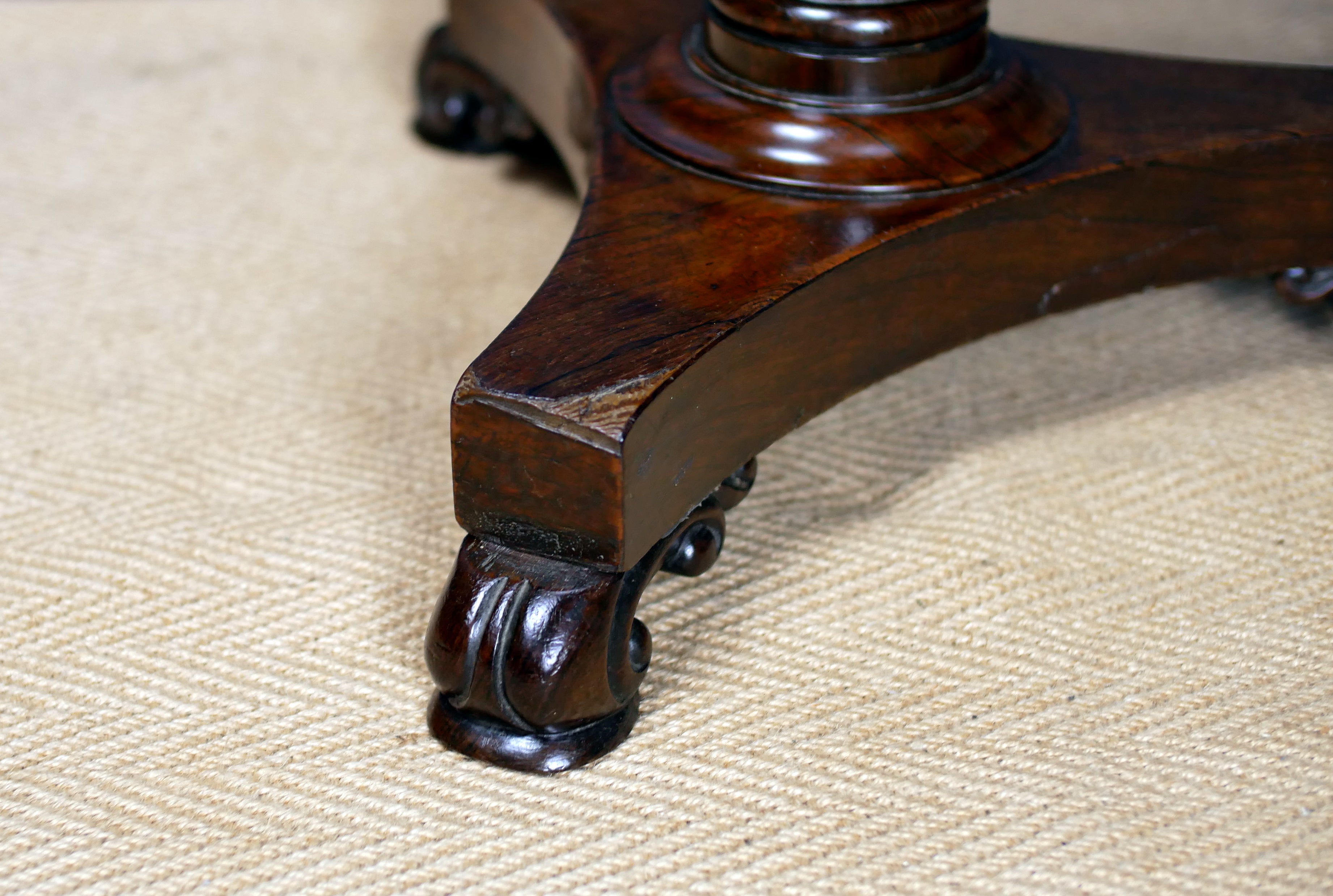 Willaim IV Piano Vanity Stool