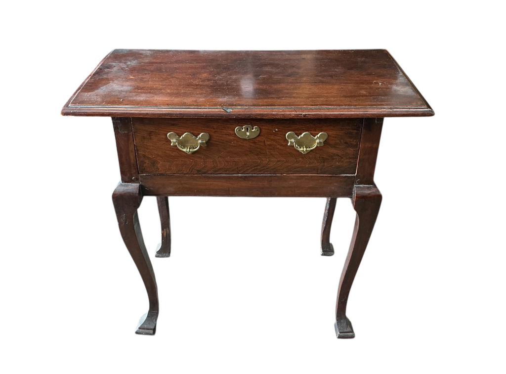 Fine Early Oak Georgian Side Console Hall Table