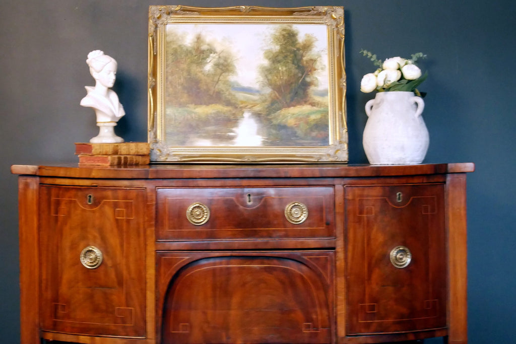 Vintage Landscape Oil Painting